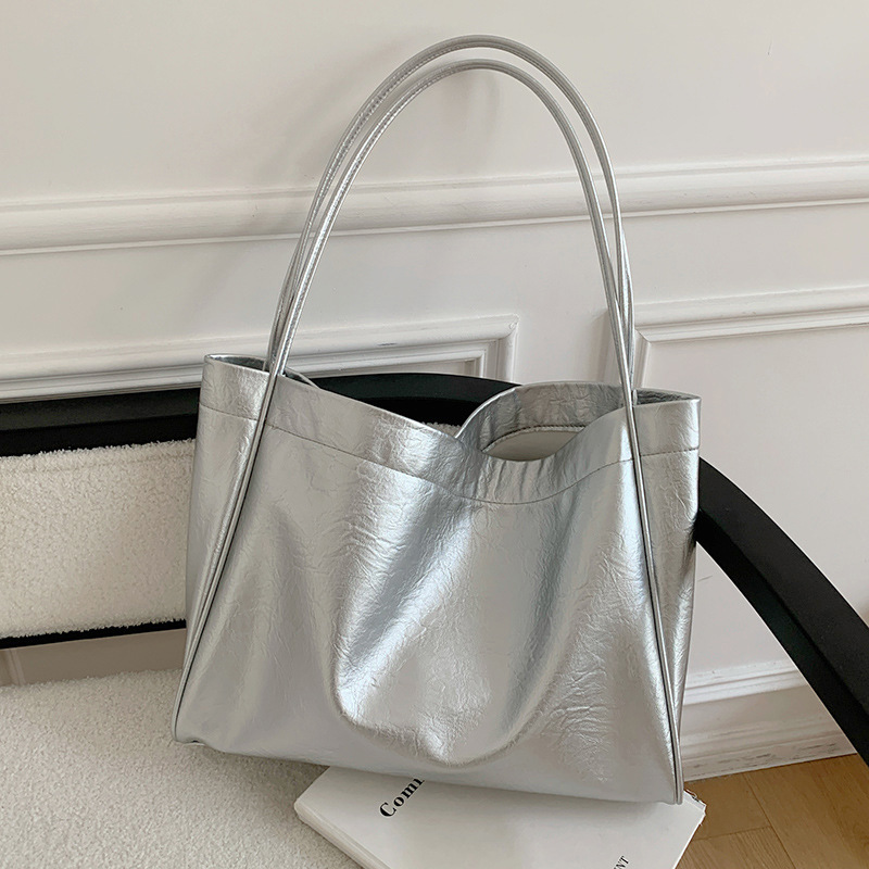 Leatherwork Wallet - Casual Large Capacity Totes Commuting Designer