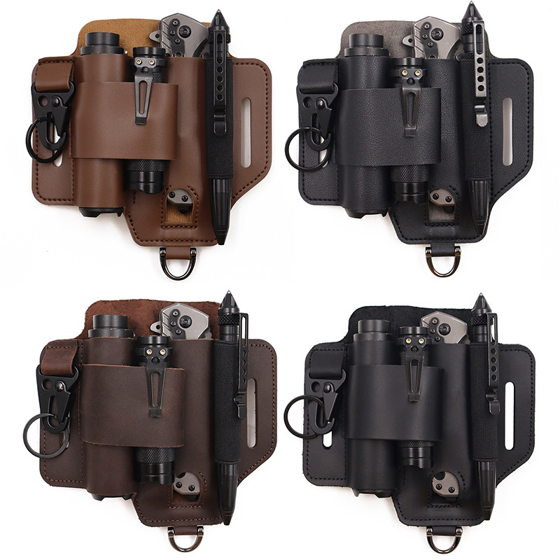 Leatherwork Knives - EDC Tactical Tool Holster Wilderness Survival