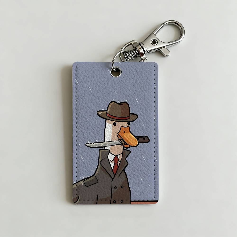 Cartoon Cute Goose Duck Badge  - огляд і ціна Leather Working
