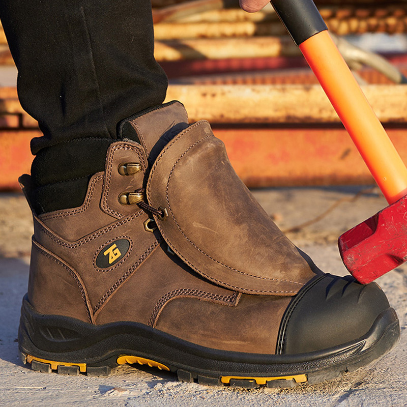 Genuine Leather Work Safety Bo - огляд і ціна Leather Work Flats
