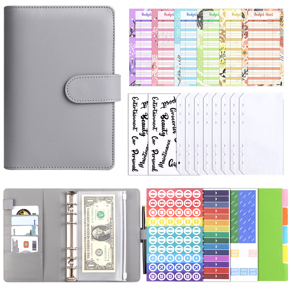 A6 Macaron PU Leather Binder N - огляд і ціна Leather Work Notebook