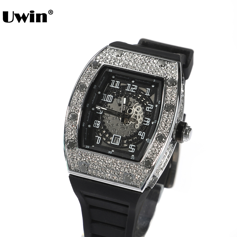 UWIN Square Dial Watch Full Rh - огляд і ціна Belt Buckle Blank