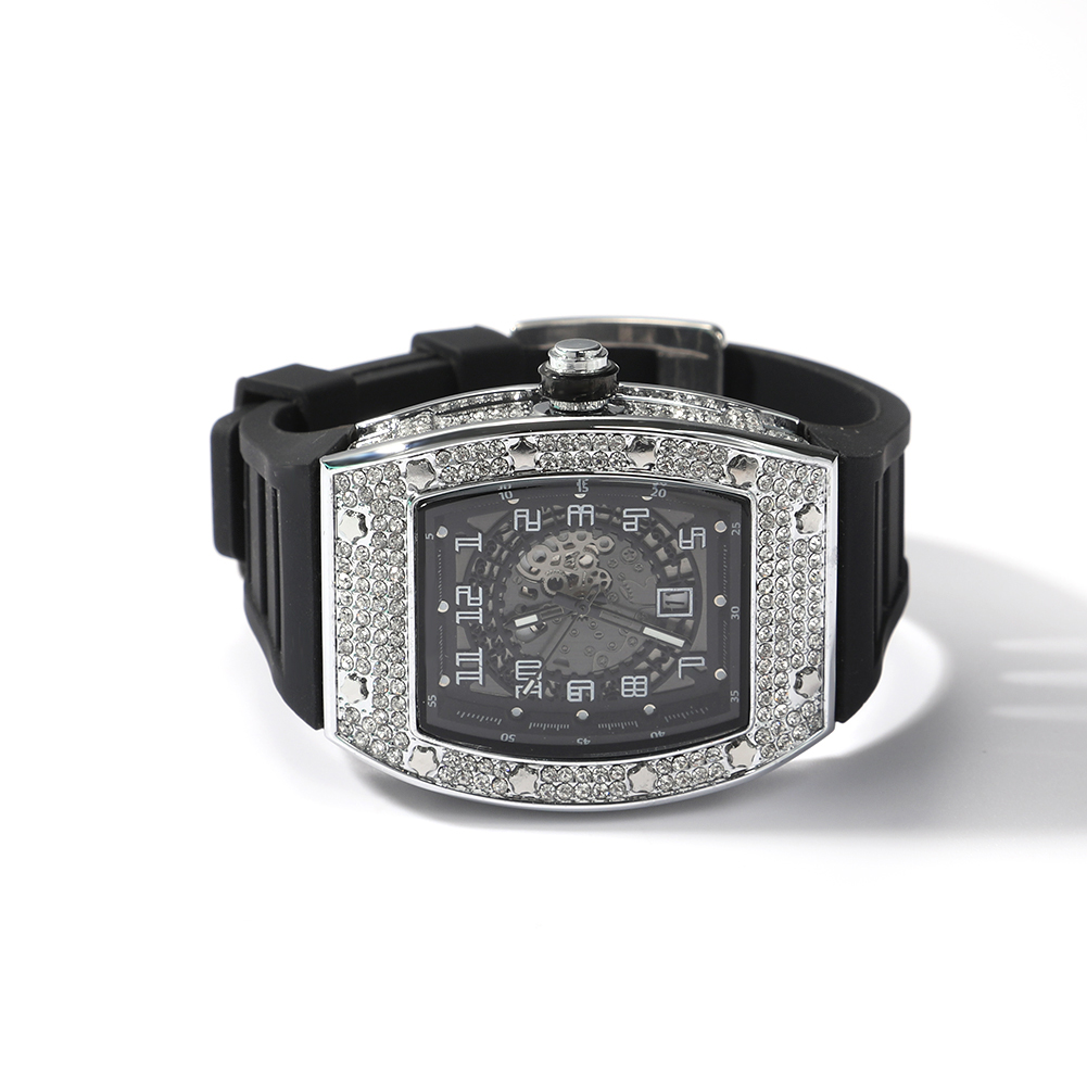 UWIN Square Dial Watch Full Rh - огляд і ціна Belt Buckle Blank