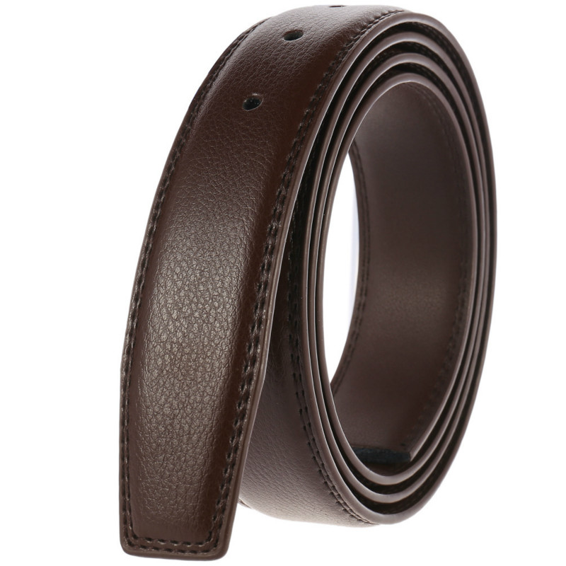 Luxury Men Belts Solid Genuine - огляд і ціна Leather Work Jeans