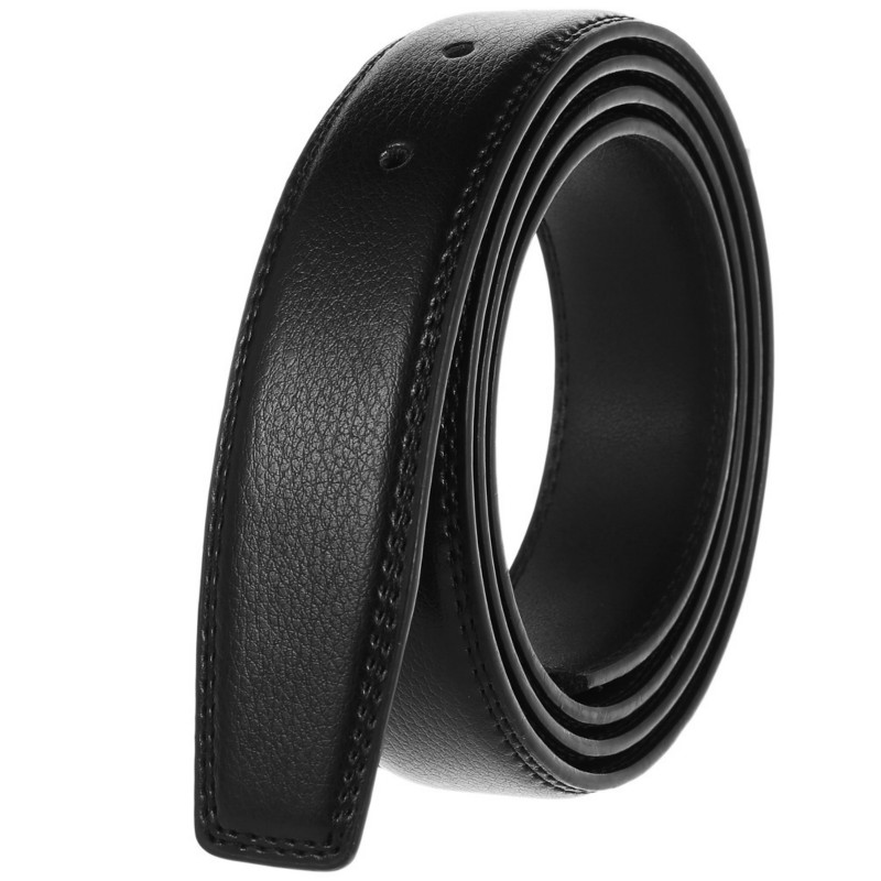 Luxury Men Belts Solid Genuine - огляд і ціна Leather Work Jeans