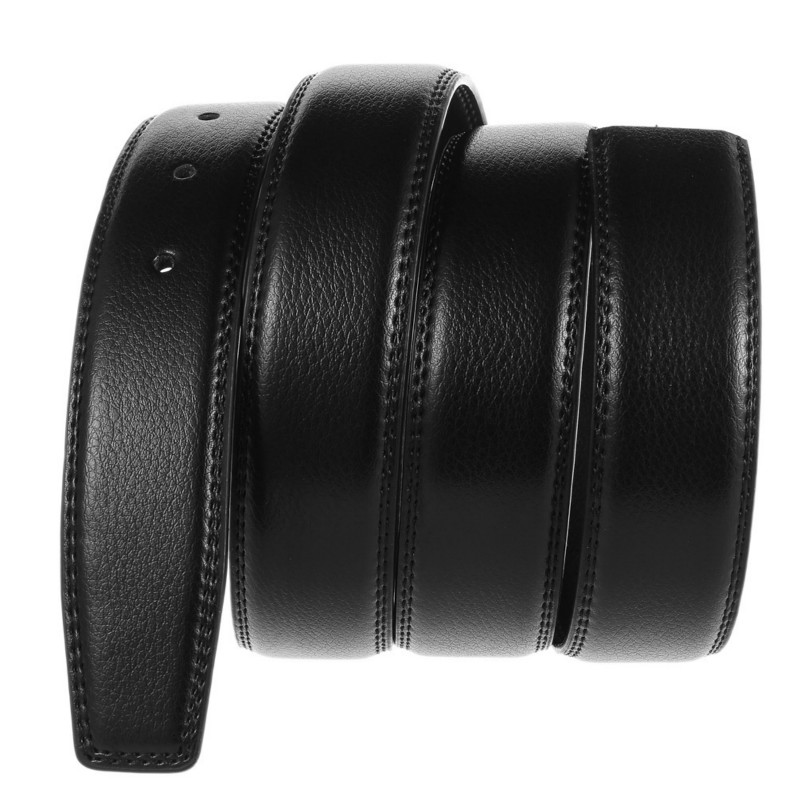Luxury Men Belts Solid Genuine - огляд і ціна Leather Work Jeans