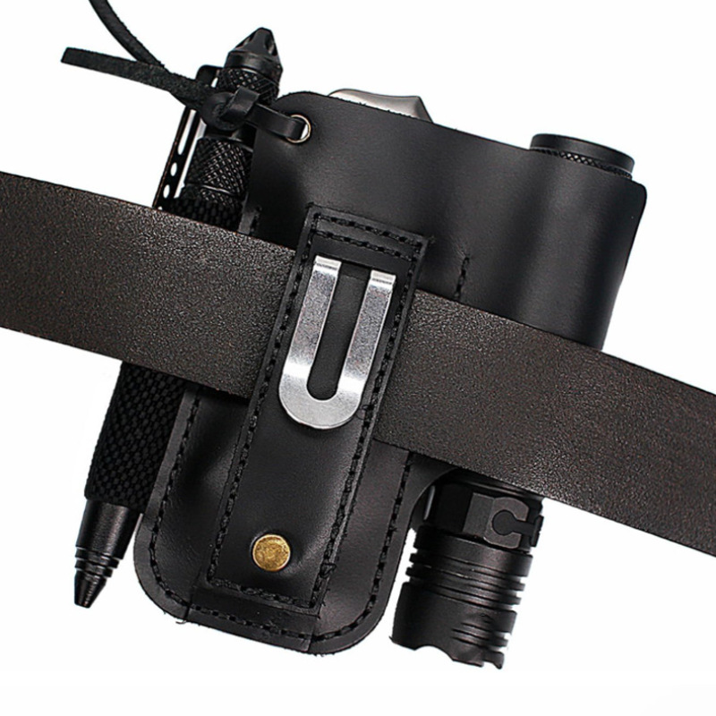 EDC Leather Flashlight Tool Ho - огляд і ціна Leatherwork Knives