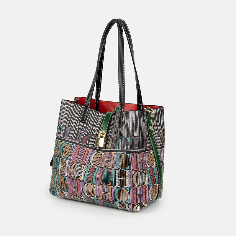 CH Art Color Printed Handbag S - огляд і ціна Leatherwork Art