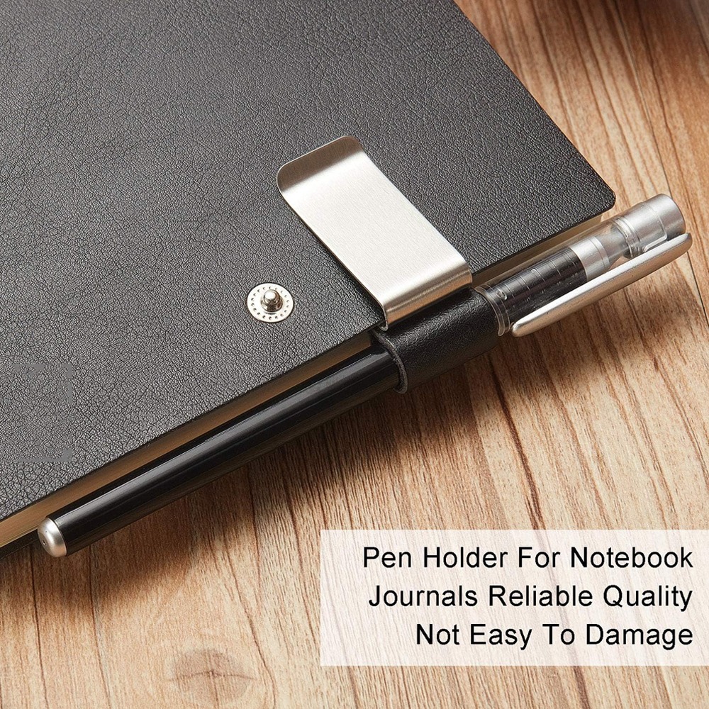 Handmade Leather Brass Stainle - огляд і ціна Leather Work Notebook
