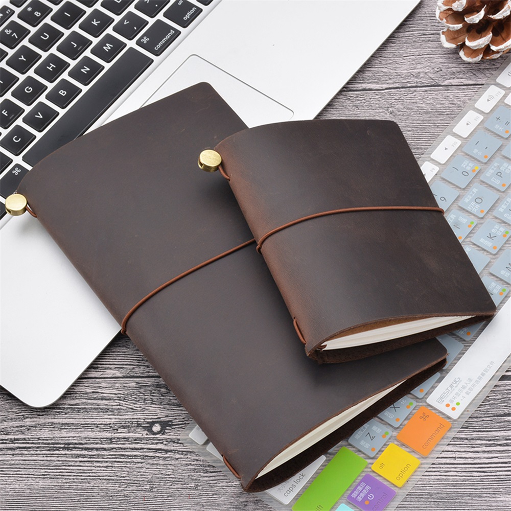 Genuine Leather Traveler Noteb - огляд і ціна Leather Work Notebook
