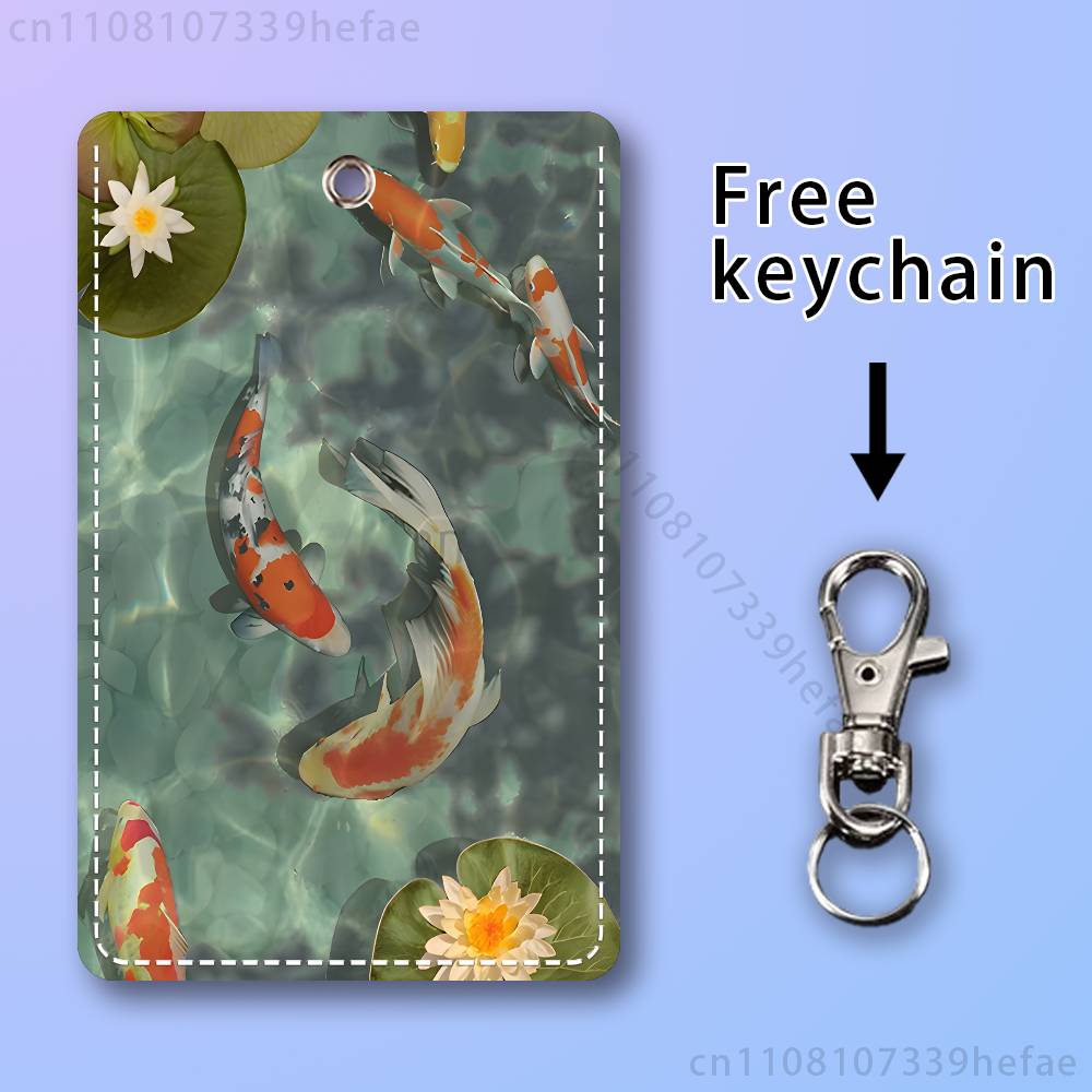 Koi Carp Painting Art Holder F - огляд і ціна Leatherwork Art