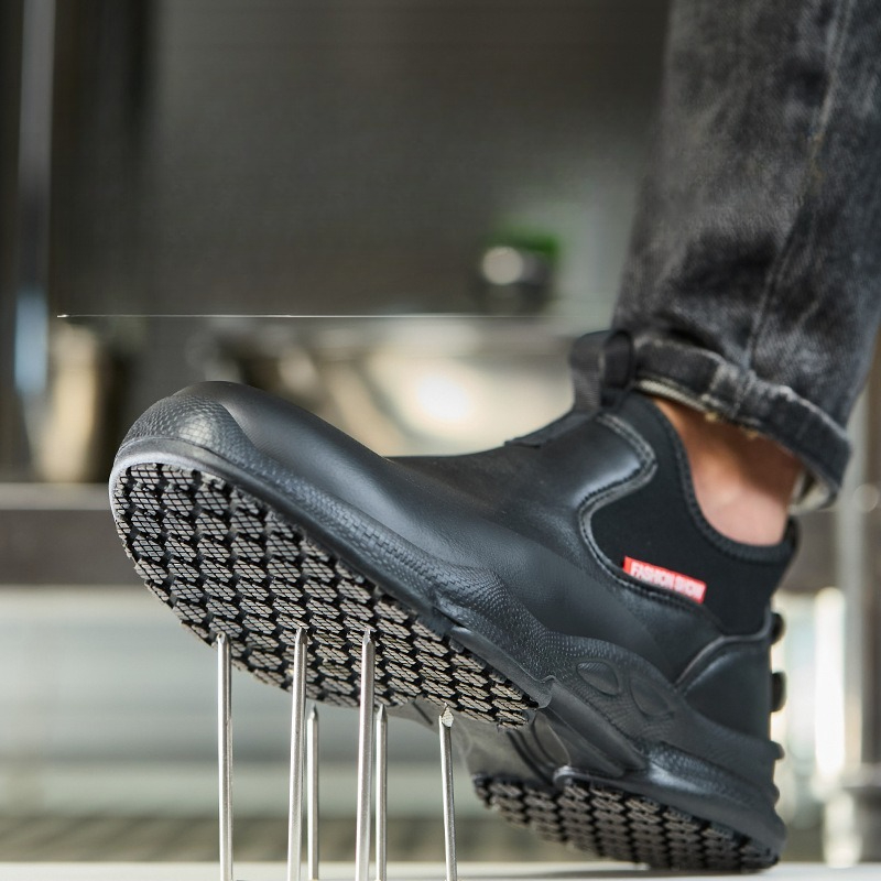 Anti-skid Kitchen Work Shoes N - огляд і ціна Leather Work Flats