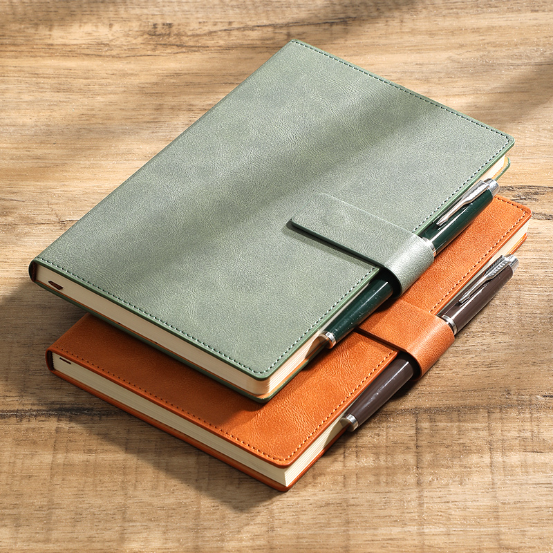 A5 Business Notebook Color-Cha - огляд і ціна Leather Work Notebook