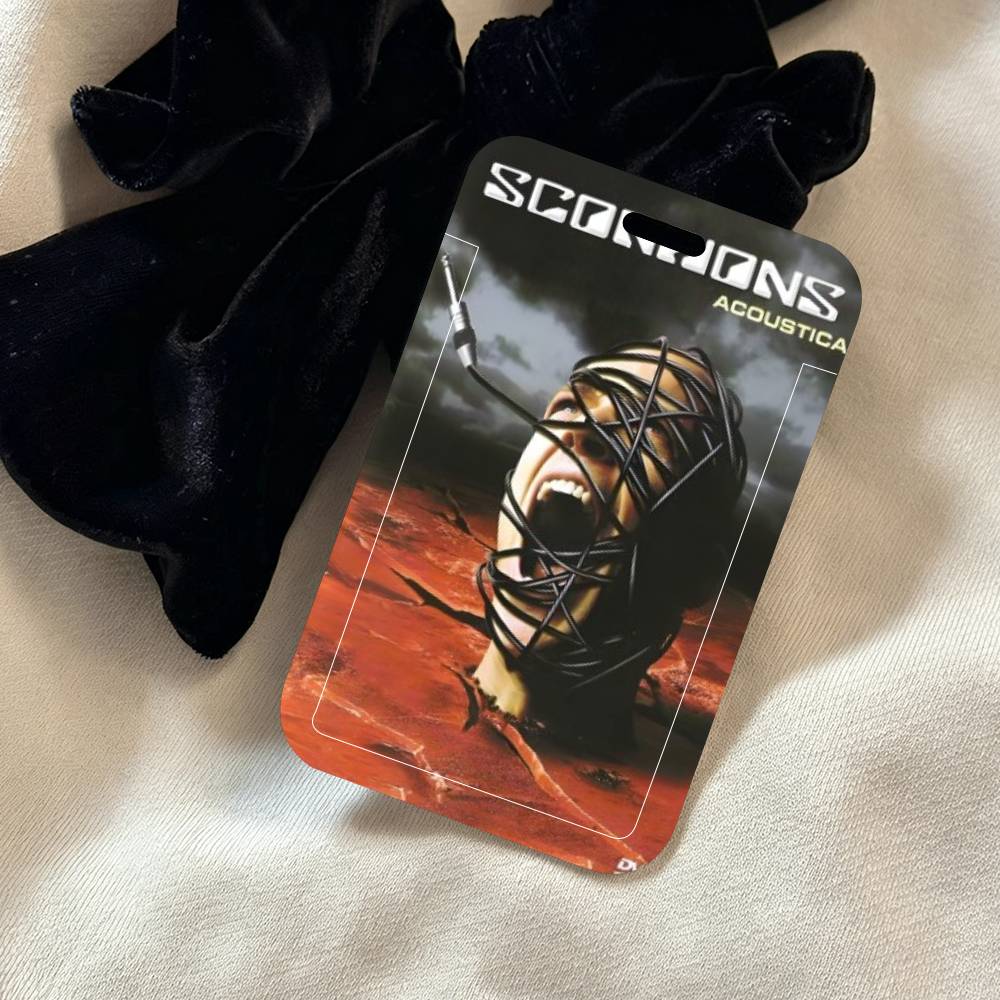 Scorpions Band Art ID Card Hol - огляд і ціна Leatherwork Art