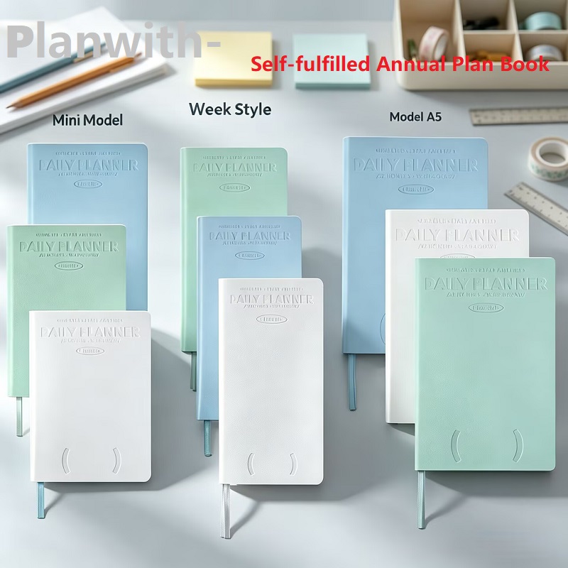Planwith Self-dated Annual Pla - огляд і ціна Leather Work Notebook