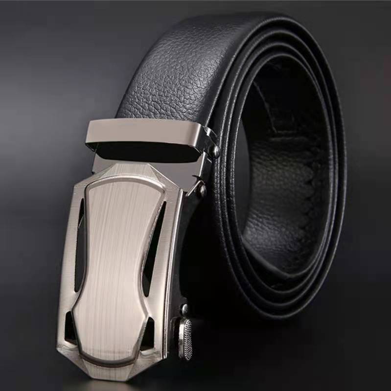 Fashionable Business Men's Bel - огляд і ціна Leather Work Jeans