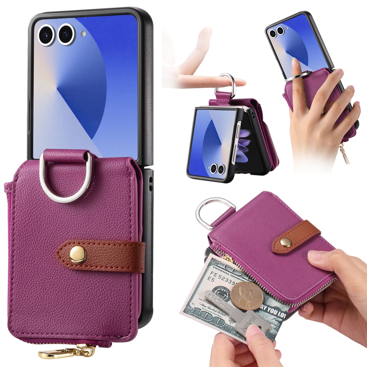 Luxury Card Holder Phone Case  - огляд і ціна Leatherwork Wallet