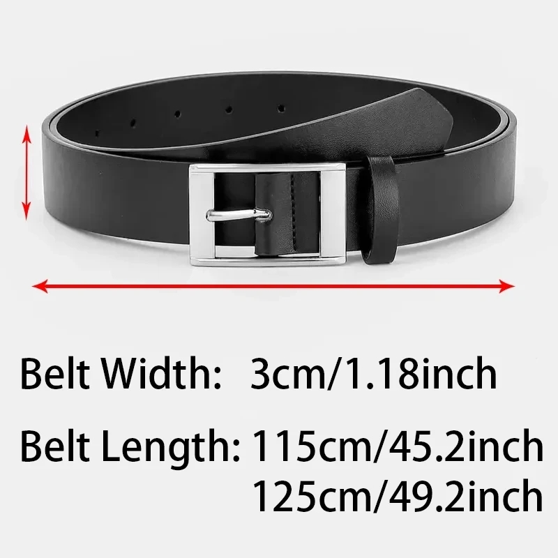 New Luxury Belt for Men PU Lea - огляд і ціна Leather Work Jeans