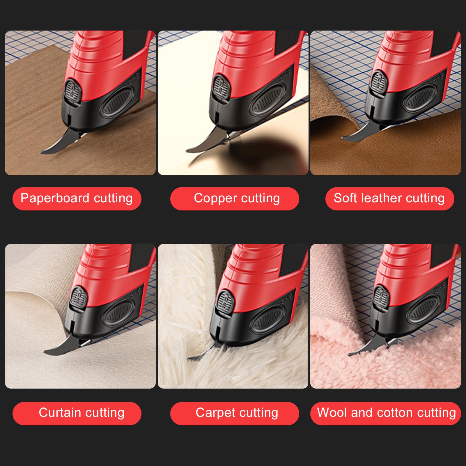 Cordless Electric Scissors Cut - огляд і ціна Leatherwork Knives