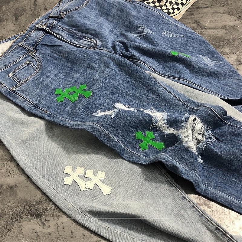 Street Sle Ripped Denim Jeans  - огляд і ціна Leather Work Jeans
