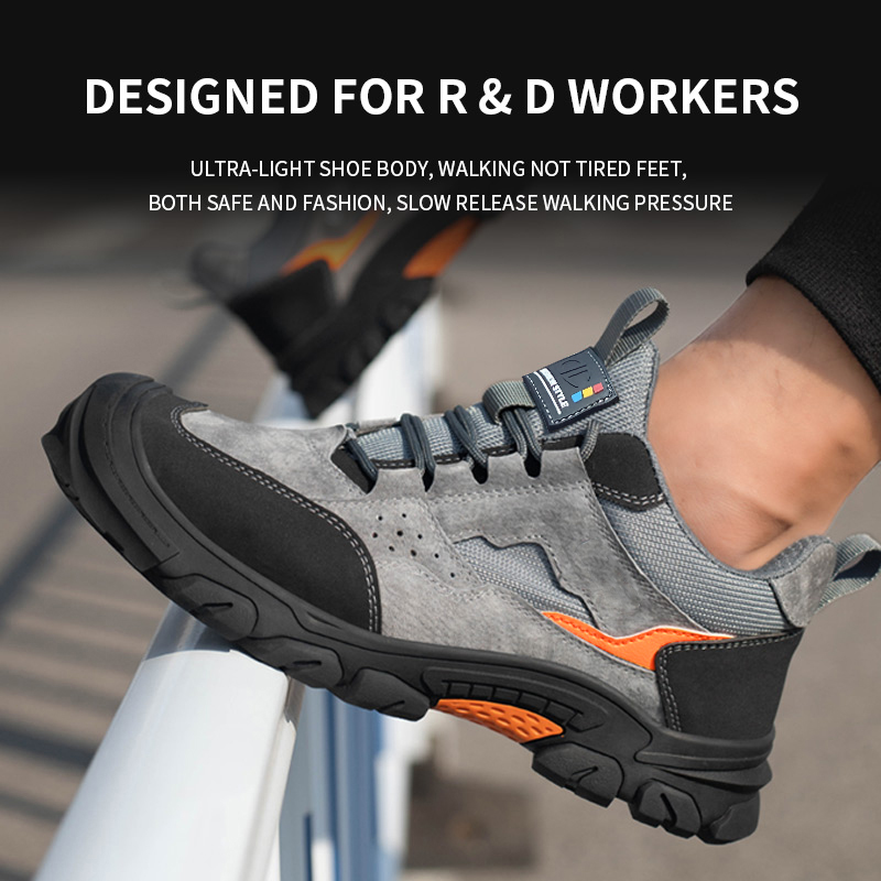 Anti-smash Puncture Proof Func - огляд і ціна Leather Work Flats