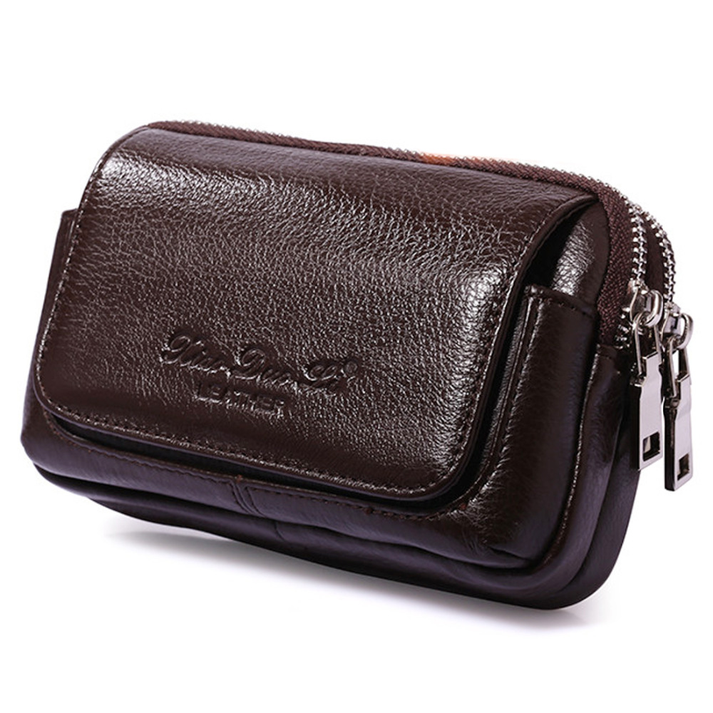 Men Genuine Leather Waist Fann - огляд і ціна Leatherwork Wallet