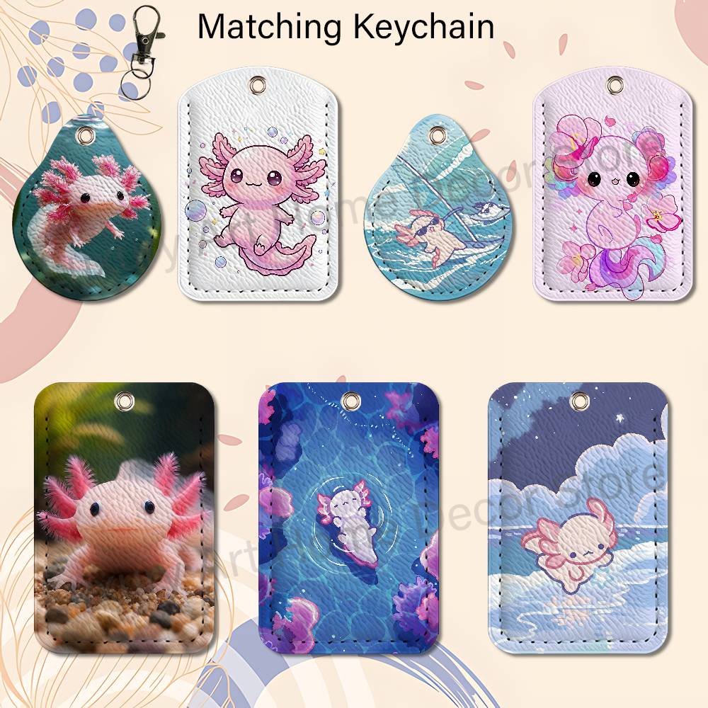 Cute pink A-Axolotl Cartoon Ho - огляд і ціна Leather Working