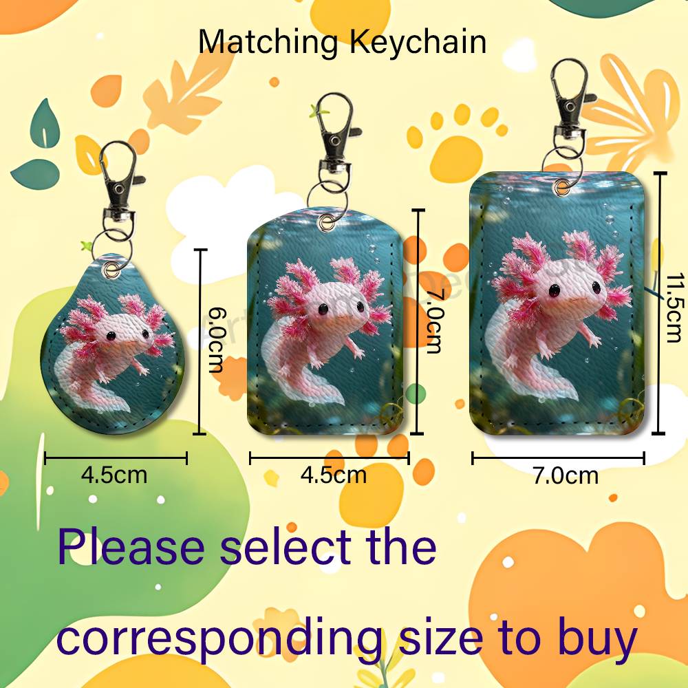 Cute pink A-Axolotl Cartoon Ho - огляд і ціна Leather Working