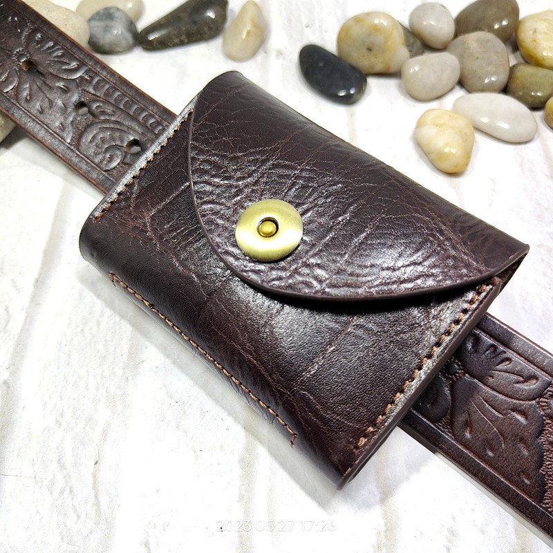 Blongk Mini Waist Bag Thin Bel - огляд і ціна Leatherwork Wallet