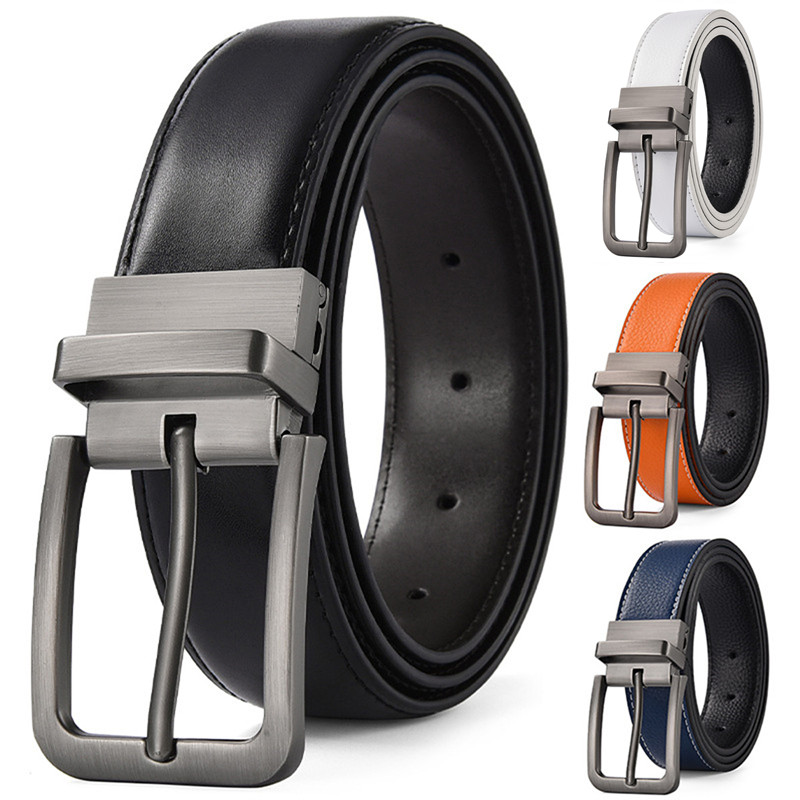 Reversible Pin Buckle Men's Be - огляд і ціна Leather Work Jeans