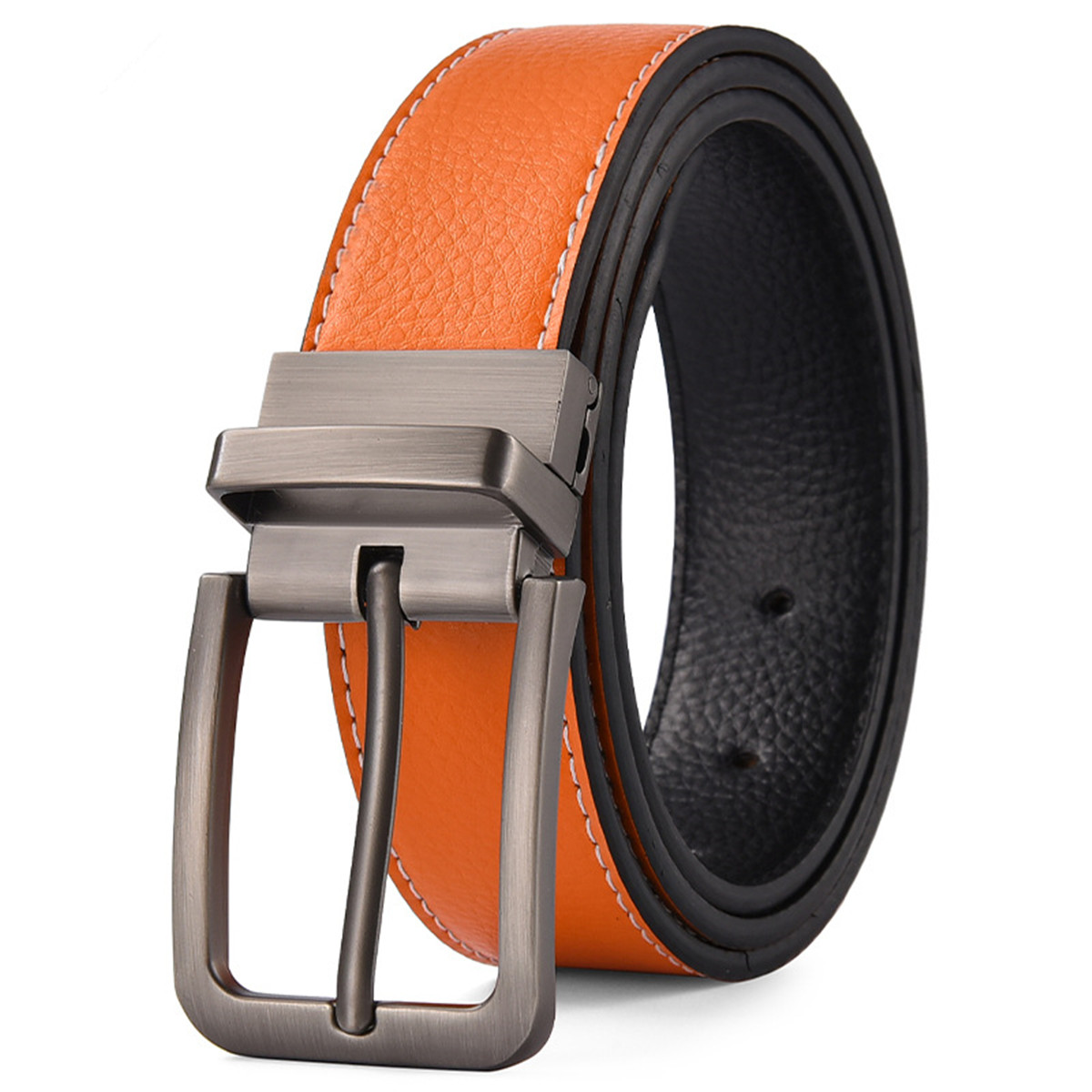 Reversible Pin Buckle Men's Be - огляд і ціна Leather Work Jeans