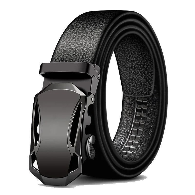 Belt Men Automatic Buckle Belt - огляд і ціна Leather Work Jeans