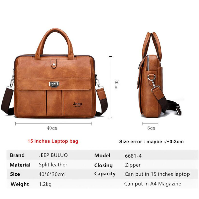 Jeep Buluo Men's Leather Brief - огляд і ціна Leatherwork Wallet