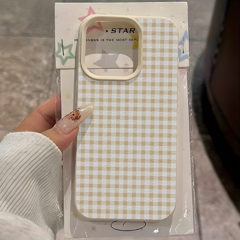 Simple Striped Grid Lychee Tex - огляд і ціна Leather X