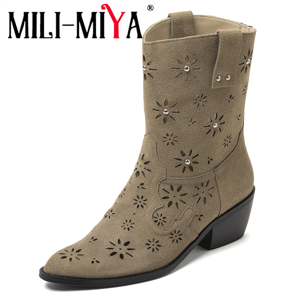 MILI-MIYA 2026 Women Western C - огляд і ціна Leather Work Western