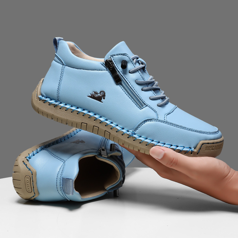 Women's Sneakers Handmade Leat - огляд і ціна Leather Work Flats