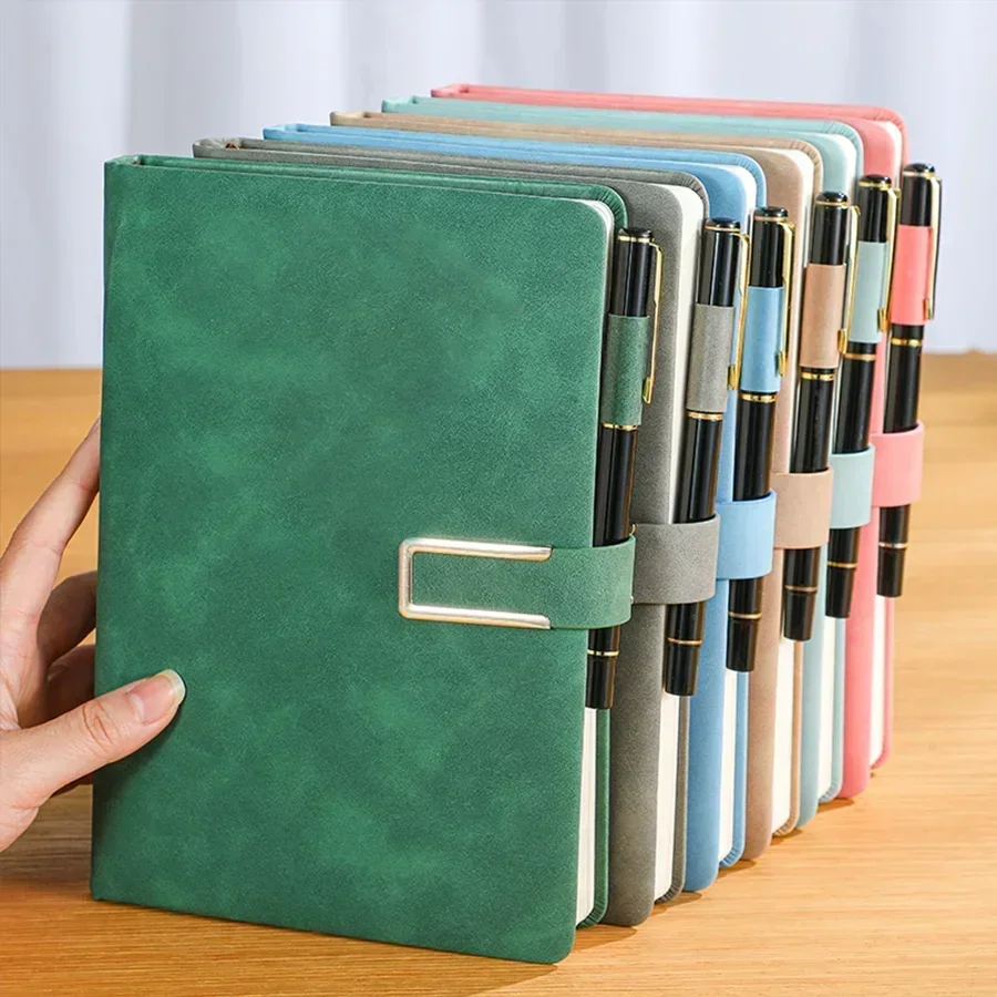 1pcs Soft-Cover Vintage A5 Lea - огляд і ціна Leather Work Notebook